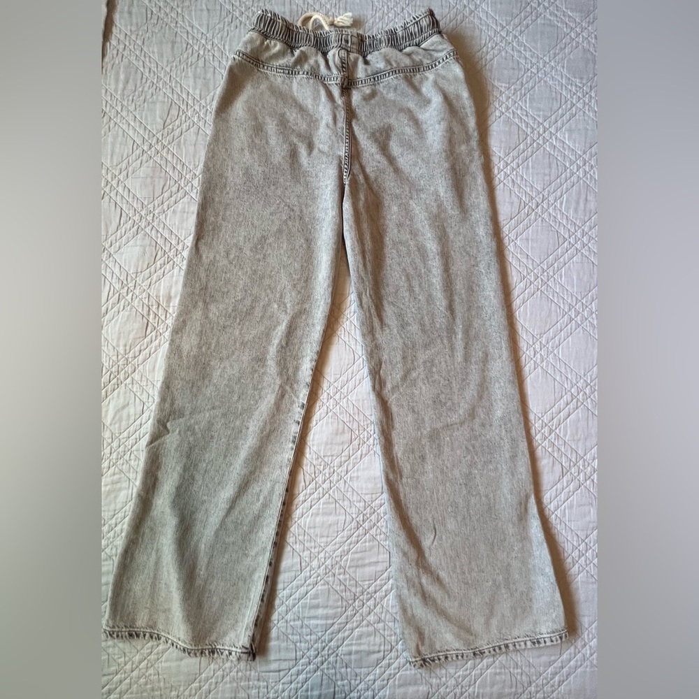 Anthropologie Pilcro The Getaway drawstring waist, Carbon (Faded Gray), Small - Picture 6 of 14